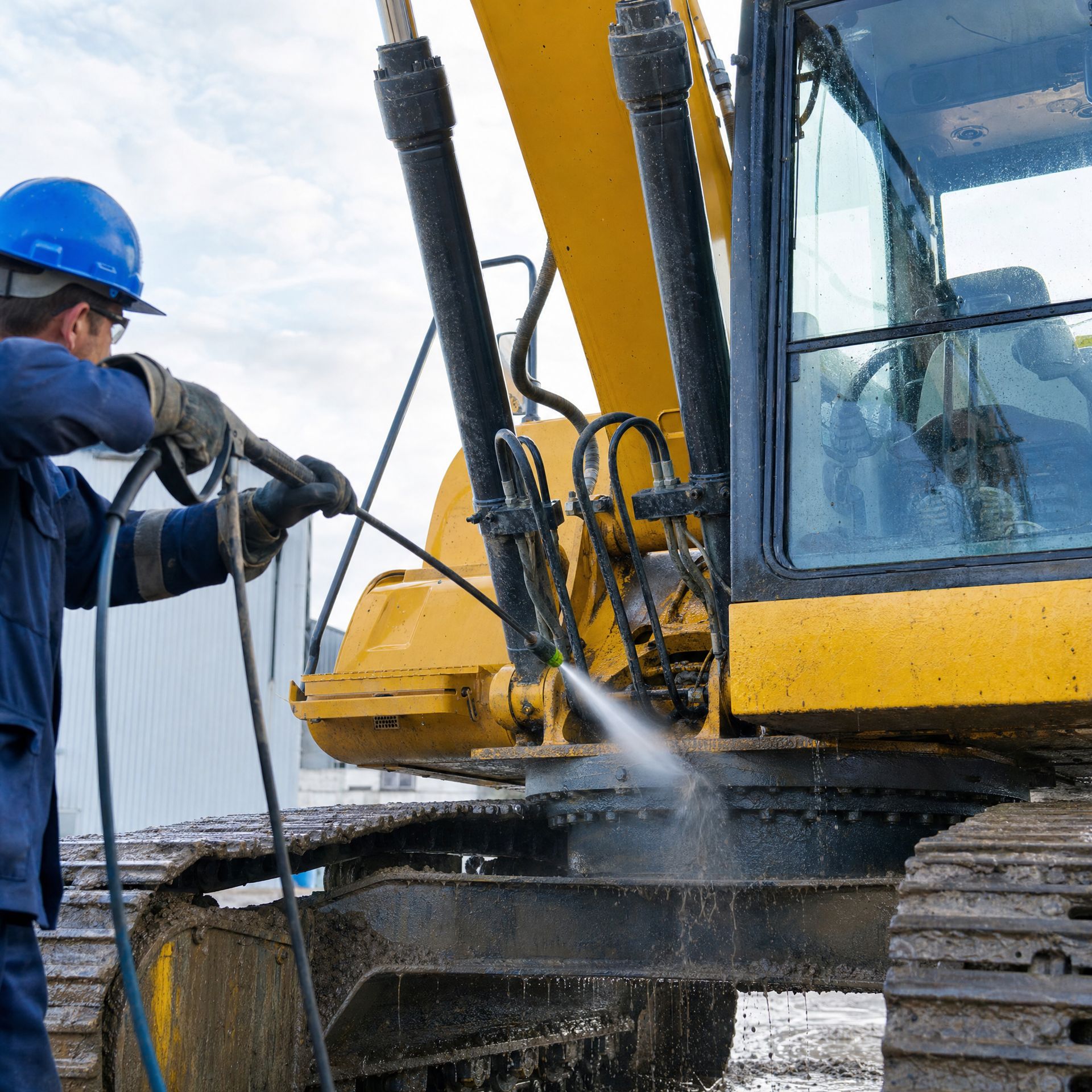 Heavy equipment cleaning Stone Mountain GA